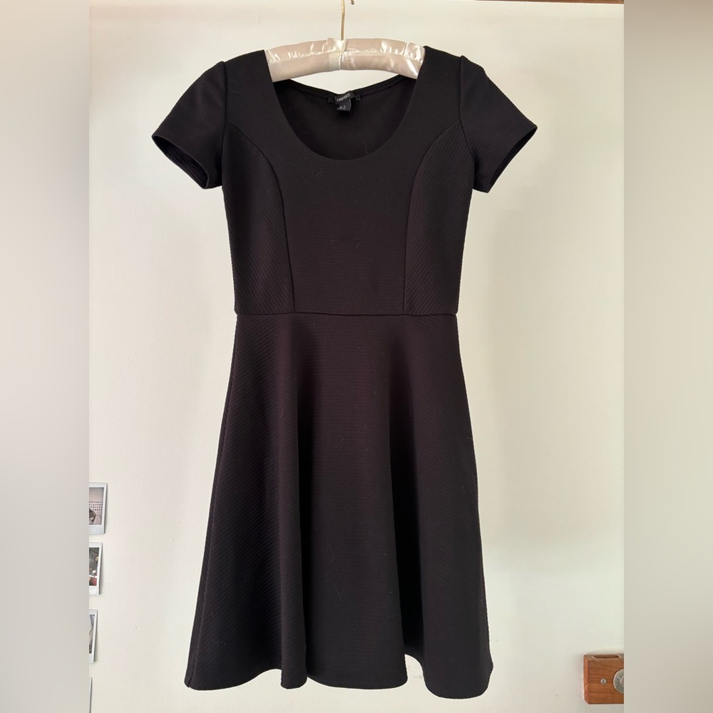 Forever 21 black skater dress